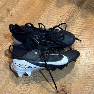 Nike Vapor Black and White Cleats